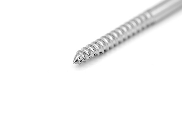 Self-tapping threaded pins