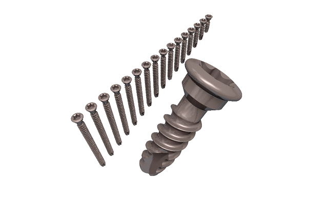 Ø 2.7 mm, cortical screw, titanium torx head