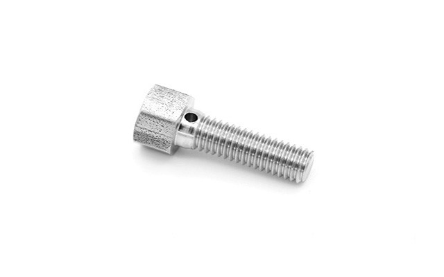 Perforated screw for K wires